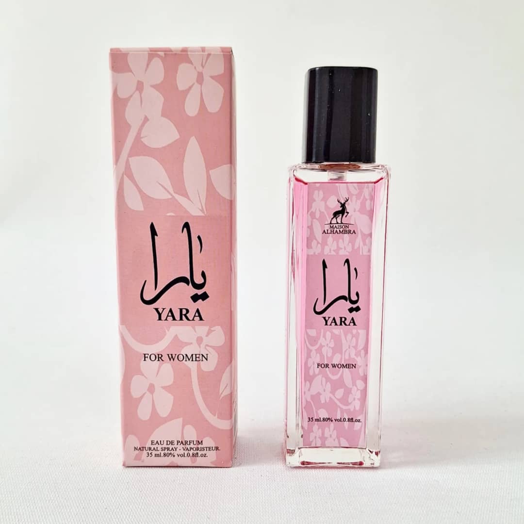عطر ادکلن یارا صورتی الحمبرا حجم 35 میل